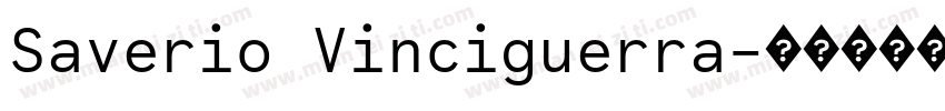 Saverio Vinciguerra字体转换